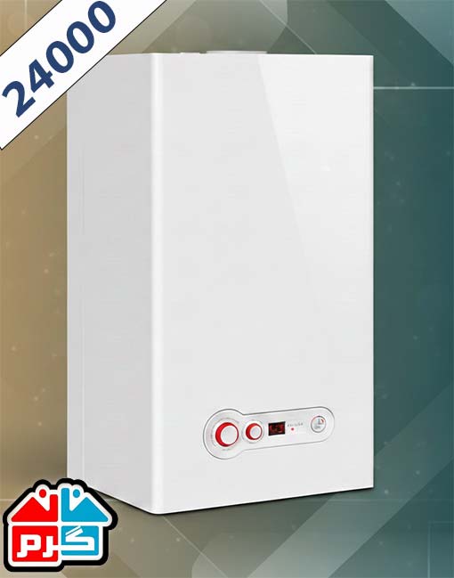پکیج شوفاژ دیواری ایرتورپن 24 دو مبدله فن دار (IRTURPAN 24S Digital)